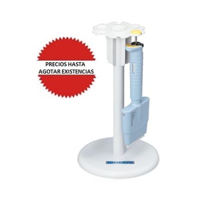 Soporte vertical rotatorio 6 micropipetas