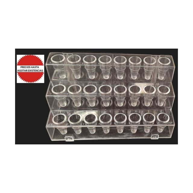 Gradilla de PP para 24 microtubos