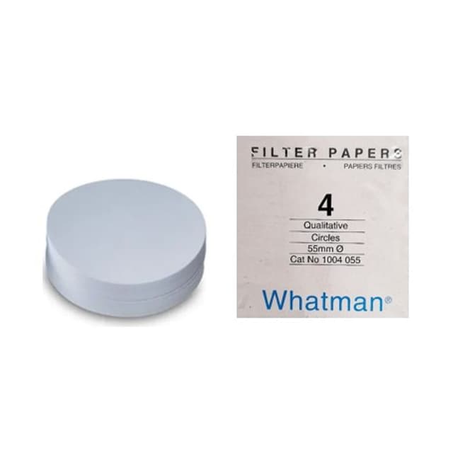 Papel filtro # 4 de 5.5cm