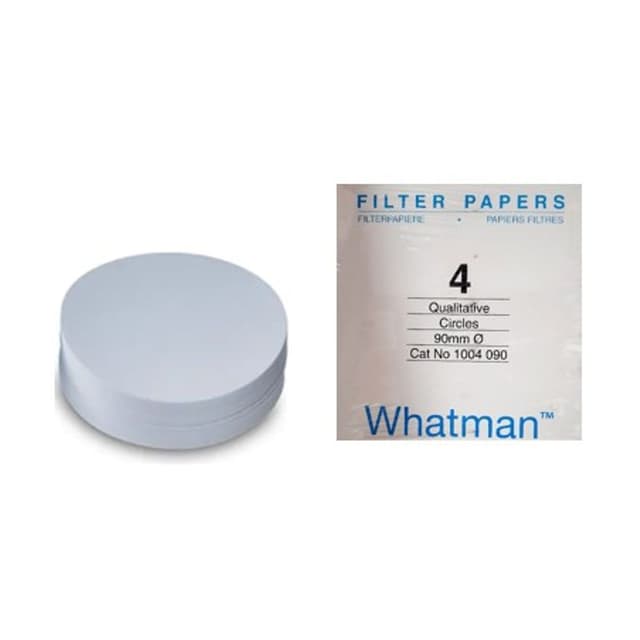 Papel filtro # 4 de 9cm