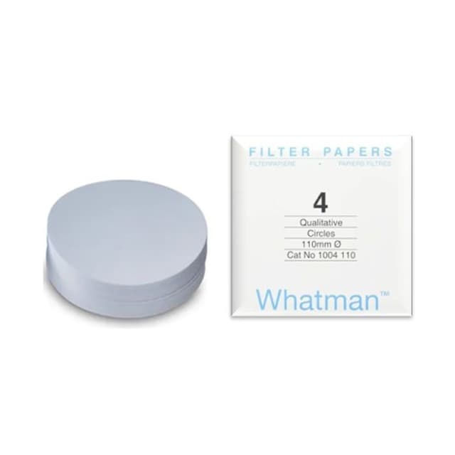 Papel filtro # 4 de 11cm