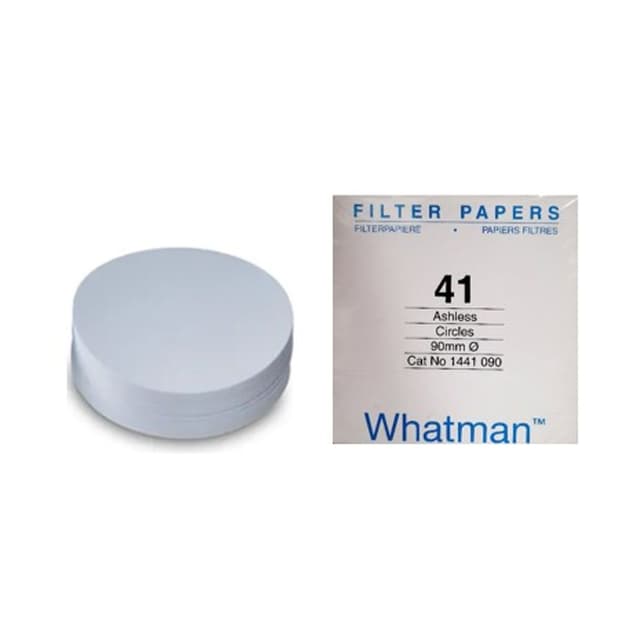 Papel filtro # 41 de 9cm