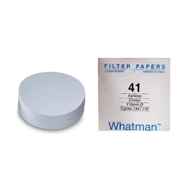 Papel filtro # 41 de 11cm