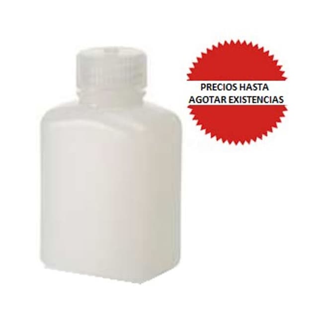 Frasco rectangular HDPE 250ml