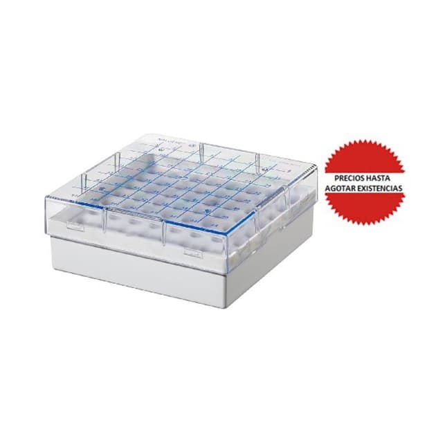 Criocaja PC para 64 microtubos de 1.5ml