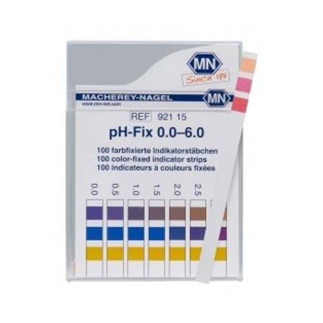 Papel indicador PH 0-6