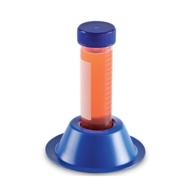 Gradilla PS azul para tubo de 50ml