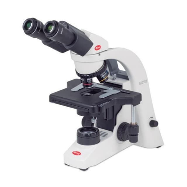 Microscopio binocular compuesto 4 objetivos