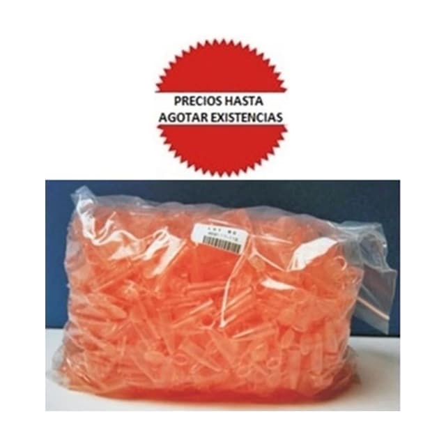 Tubo rojo para microcentrifuga 1.7ml