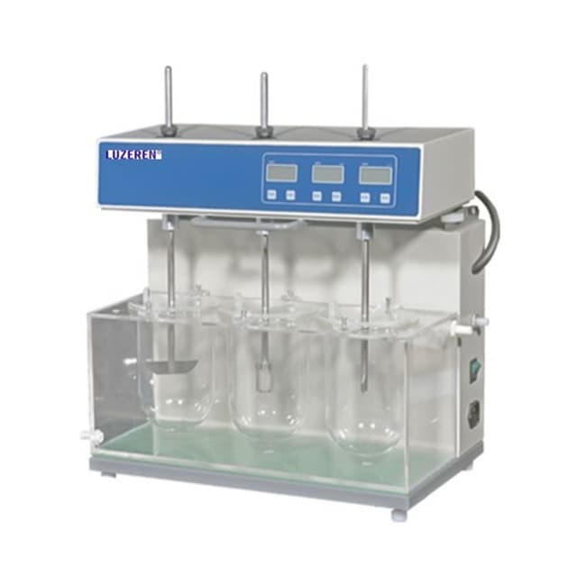 Disolutor de tabletas de 3 plazas