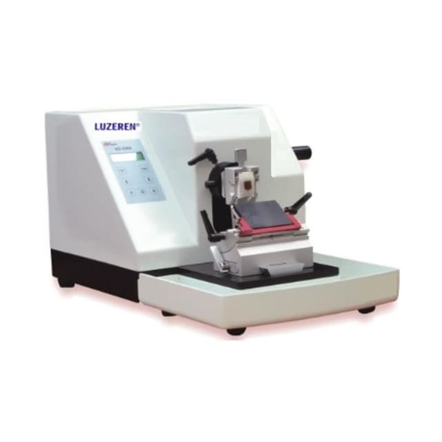 Microtomo semiautomatico con pantalla LCD