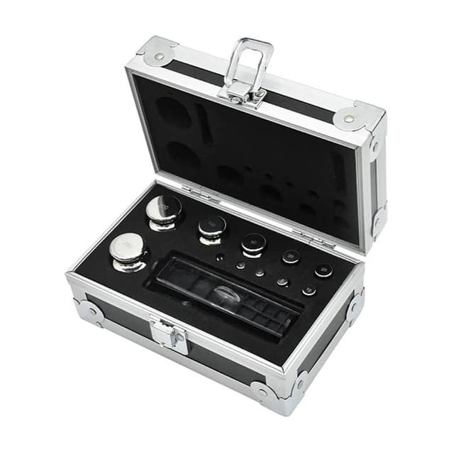 Juego de pesas SS de 1mg a 200g 25 pzas