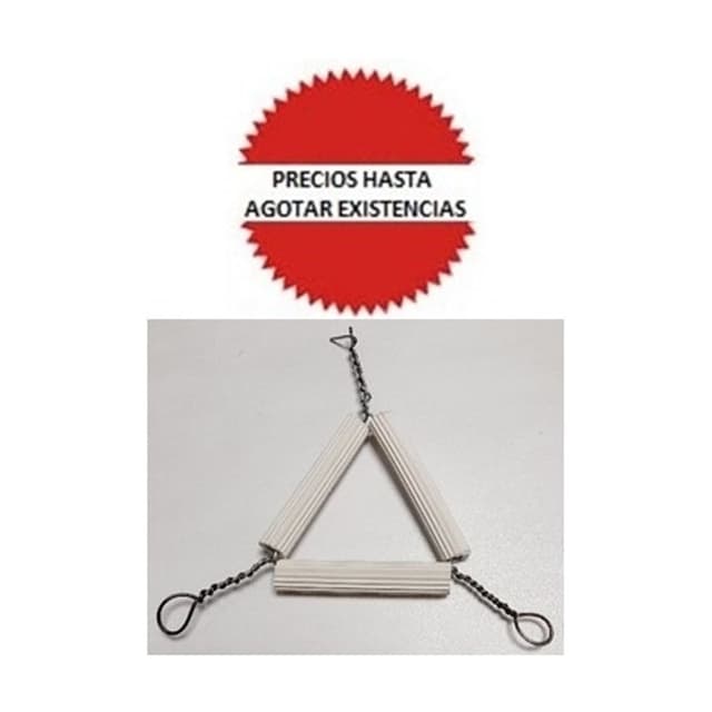 Triangulo de porcelana 62mm