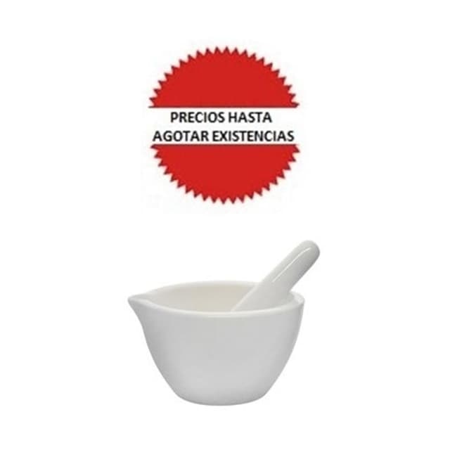Mortero de porcelana 60ml