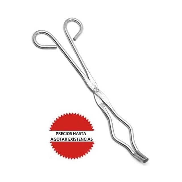 Pinza metalica para crisol 24cm