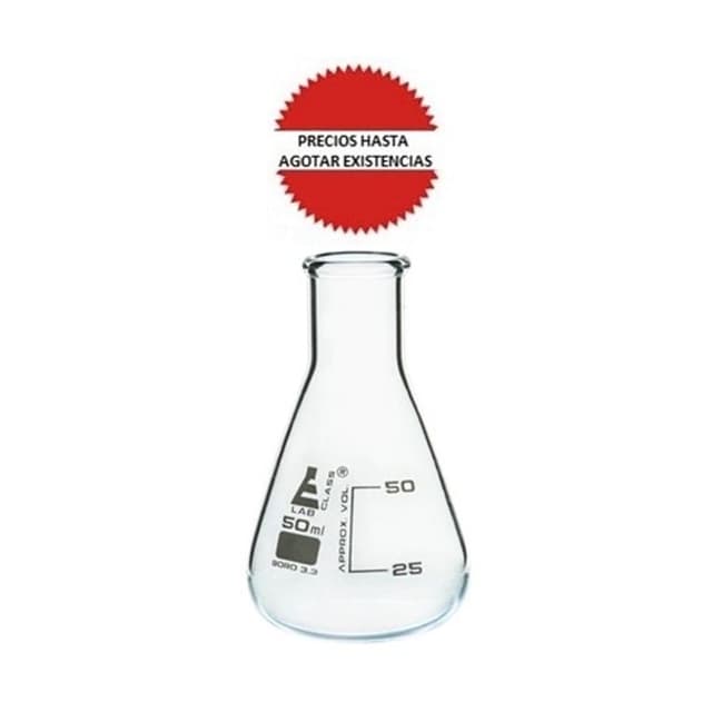 Matraz erlenmeyer 50ml