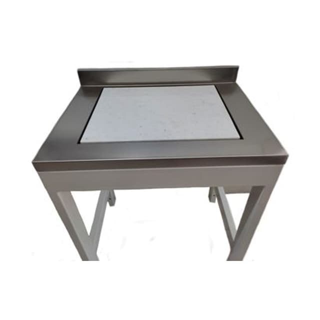 Mesa para balanza cubierta SS y placa marmol