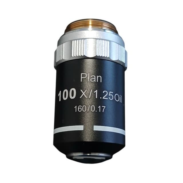 Objetivo planacromatico 100X