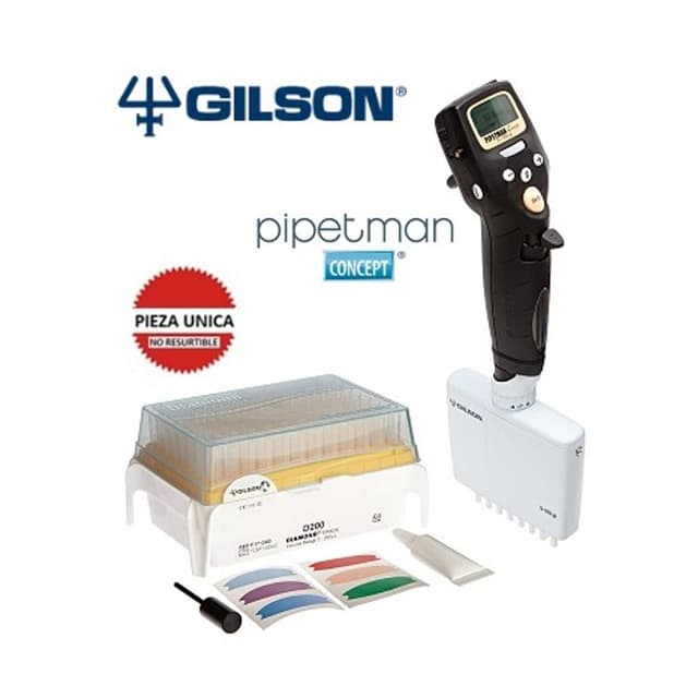 Micropipeta electronica 8 canales 5- 100ul