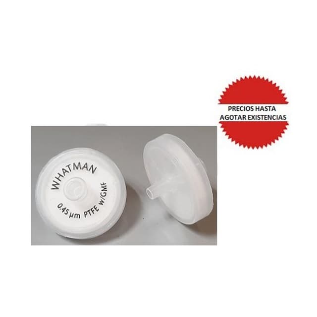 Filtro para jeringa PTFE