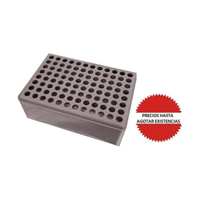 Rack de plastico para 96 puntas micro