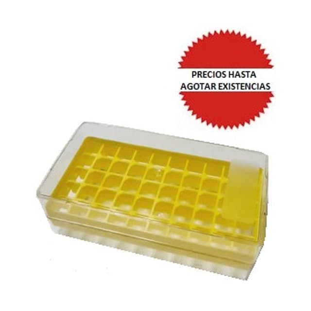 Rack para 50 microtubos amarillo