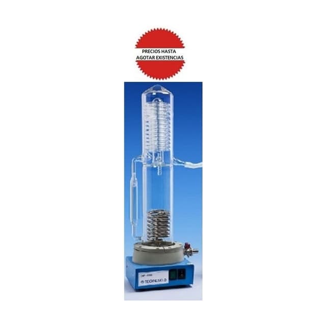Destilador de agua 4L/h