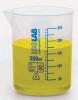 Vaso de plastico impresion en azul 100ml Isolab