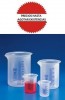 Vaso de PP forma baja graduacion azul 250ml  Kartell