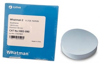 Papel filtro #2 de 9cm WHATMAN