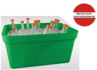 Bandeja de plastico para hielo 9L verde BEL-ART