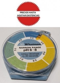 Papel indicador PH  WHATMAN