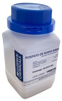 Fosfato de sodio dibasico 500g LUZEREN CHEMICALS