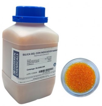 Silicagel con indicador perlas 3-5mm 1kg LUZEREN CHEMICALS