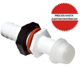 Conector tuercas y manguera de 13mm NALGENE