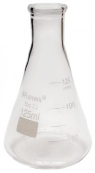 Matraz erlenmeyer 125ml Luzeren