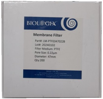 Membrana PTFE 0.22um, 47mm Biologix