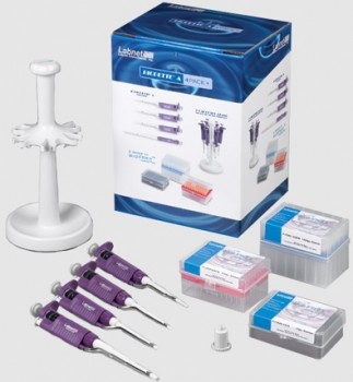 Juego 4 micropipetas  Labnet