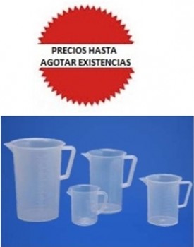 Jarra de plastico (PP) 250ml Luzeren