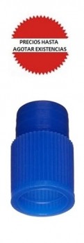 Tapon de PE azul para tubo de 12mm Luzeren