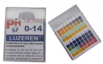 Papel Indicador PH 0-14 Luzeren