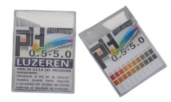 Papel Indicador PH 0.5 - 5.0 Luzeren