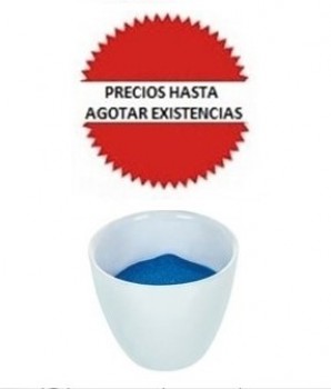 Crisol de porcelana forma alta 50ml EISCO