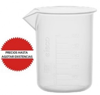 Vaso de precipitado de PP 50ml EISCO