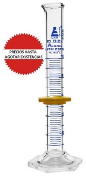 Probeta de vidrio boro 10ml EISCO